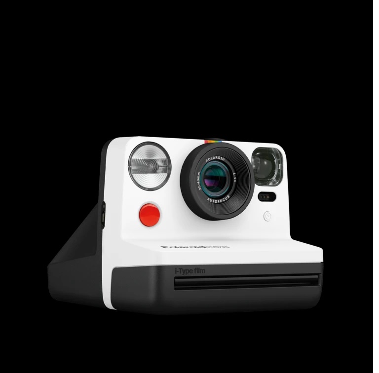 Polaroid Now analóg instant fényképezőgép, fekete-fehér